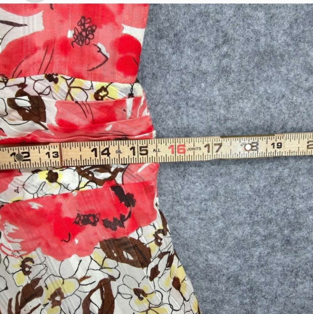 ROBBIE BEE Dress floral sz.10p - Picture 6 of 11